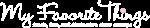 My Favorite Things Coupon Codes